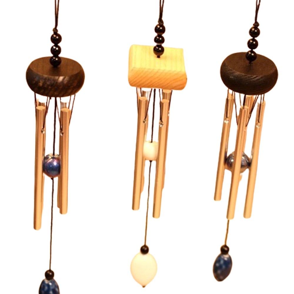 Wooden hanging Wind Chimes For Home Office Balcony Wall Decoration